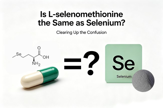 Is L-selenomethionine the Same as Selenium? Is L-selenomethionine the Same as Selenium?